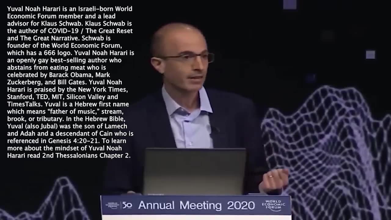 Fake Science | "My Main Problem With the Idea of Freewill And the Self Is That It Makes Us Extremely Incurious About Ourselves." + "Humans Are Hackable Animals." - Yuval Noah Harari (Lead Advisor for Klaus Schwab)