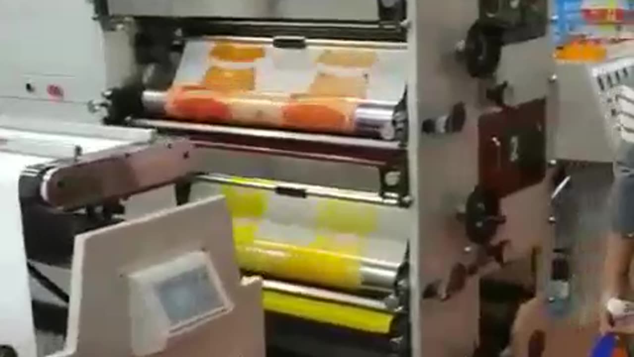 4 color flexo printing machine