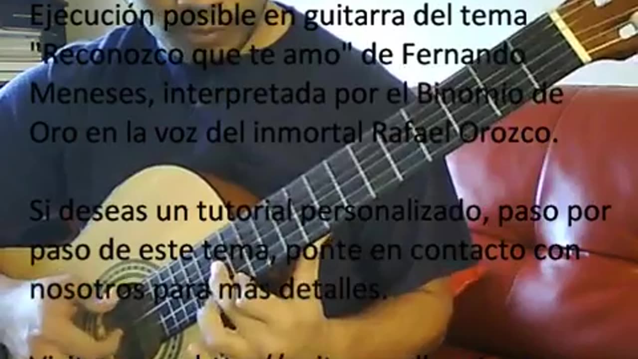 Reconozco que te amo - GuitarraVallenata Puntera - Binomio de Oro