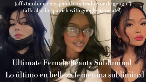 Beauty Subliminal (Spanish & English)