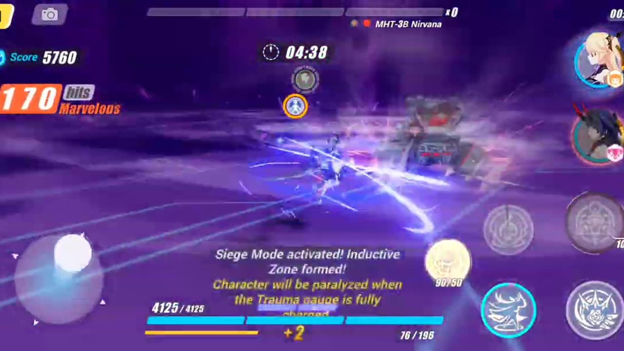 Honkai Impact 3rd - Memorial Arena Vs Nirvana SS Difficulty May 14 2022