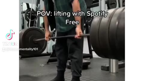 this why you need to buy spotify premium!!! | The Best Workout Shorts #shorts
