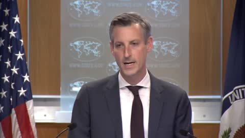 Spokesperson Ned Price leads the Press Briefing, at the Department of State, on January 23, 2023.