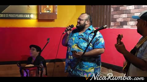 Kareling Lopez y Rony Duarte a Patio El Padrino Leon #Nicaragua #Concierto