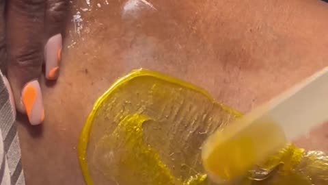 Underarm Waxing Tutorial with Sexy Smooth Golden Allure Hard Wax by @eyecandystudioshtx