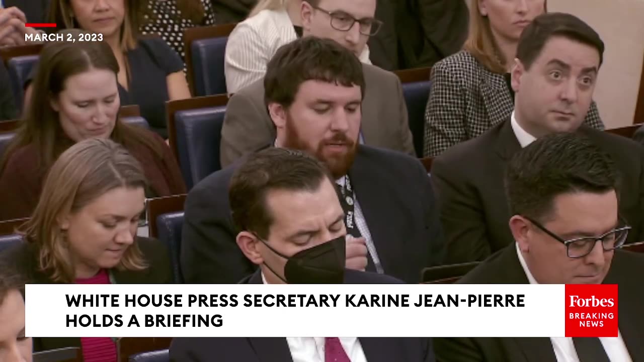 White House Press Secretary Karine Jean-Pierre And John Kirby Hold A Press Briefing