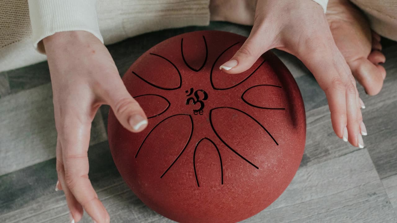 Steel Tongue Drum ASMR