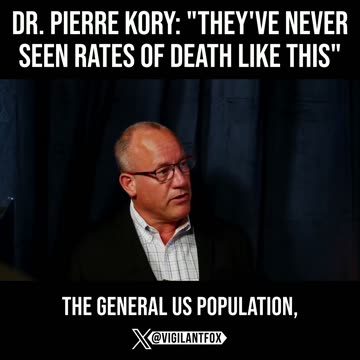 Dr. Pierre Kory: "They've Never Seen Rates of Death Like This"