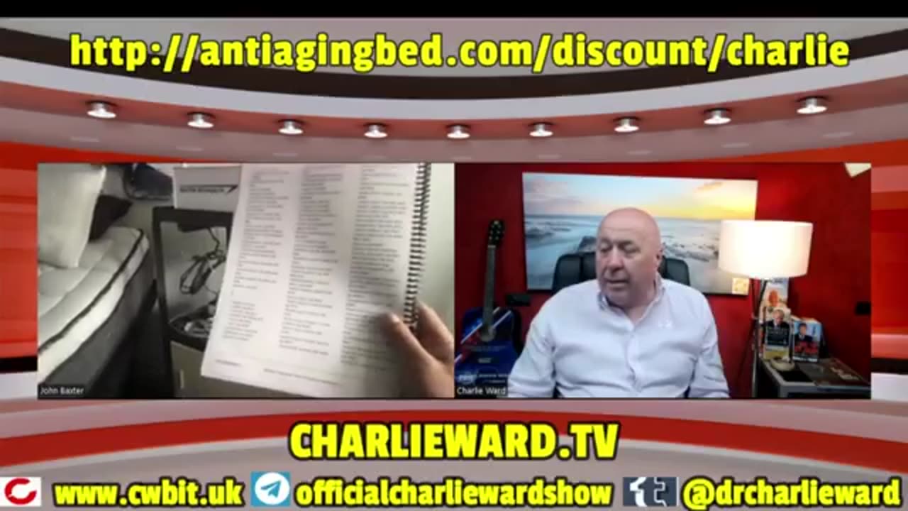 HEALTH TECHNOLOGY, EMF MEDBED DEVICES WITH JOHN BAXTER & CHARLIE WARD
