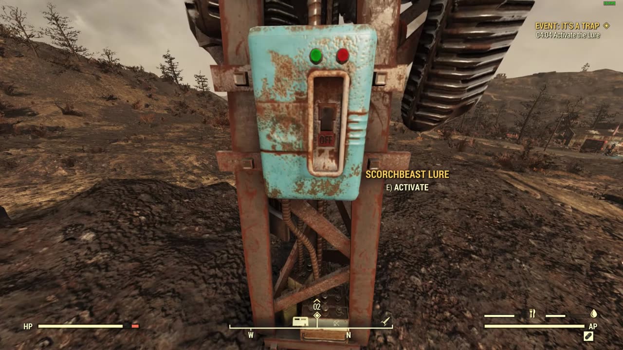 Fallout 76 - Scorchbeast Trap