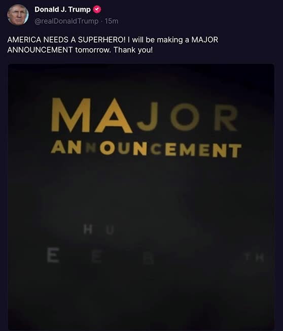 America Needs a Superhero