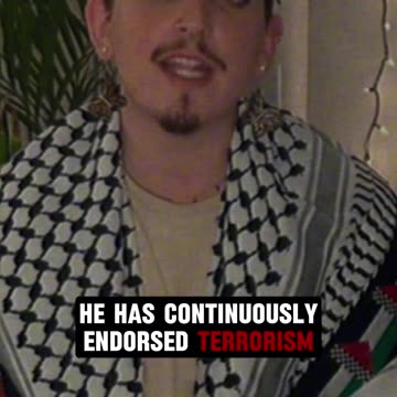 Tracked: Aidan Parisi, supporter of terrorism