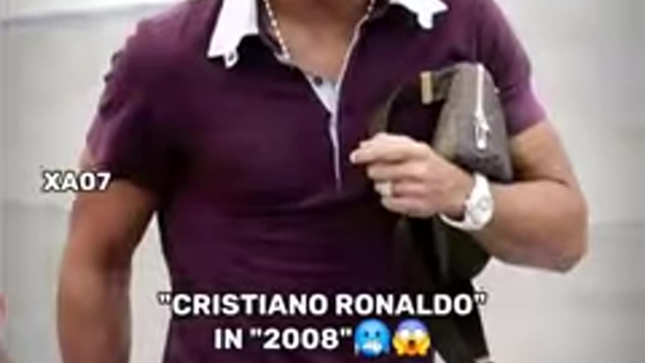 Ronaldo In 2008🥶😱 #shorts #ronaldo #messi #shortsvideo