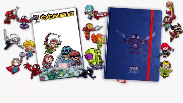 EXCLUSIVE Skottie Young Pins! Marvel Made