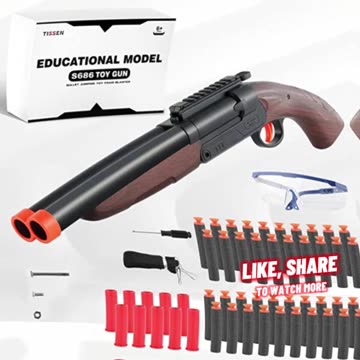 Toy Gun Soft Bullet Educational