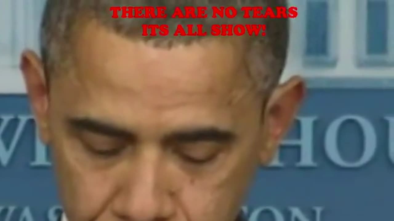 '07 Obama Crocodile Tears - Fake Crying After Sandy Hook Shooting' - 2012