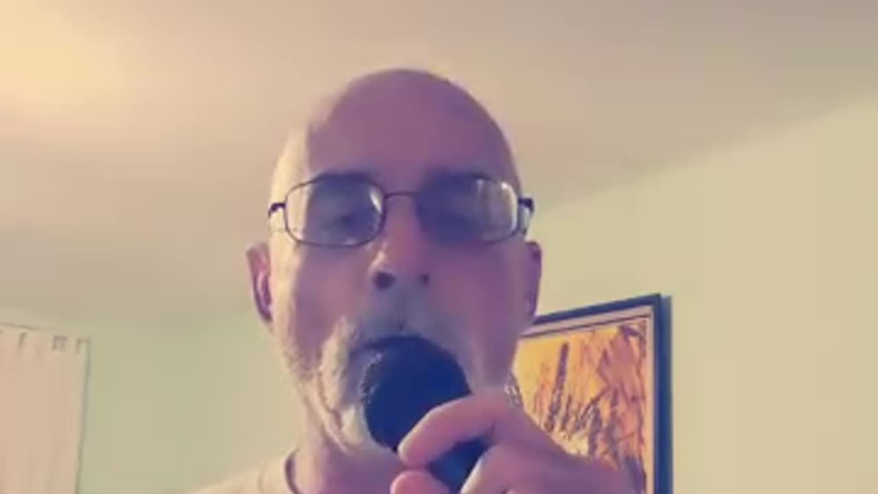 Singing "He Stopped Loving Her Today" by George Jones