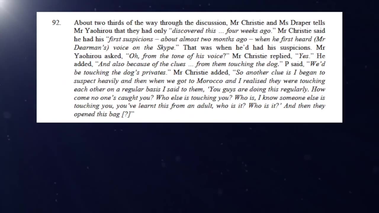 The Hampstead Cover-up - The Jean Clement Recording - Part 2