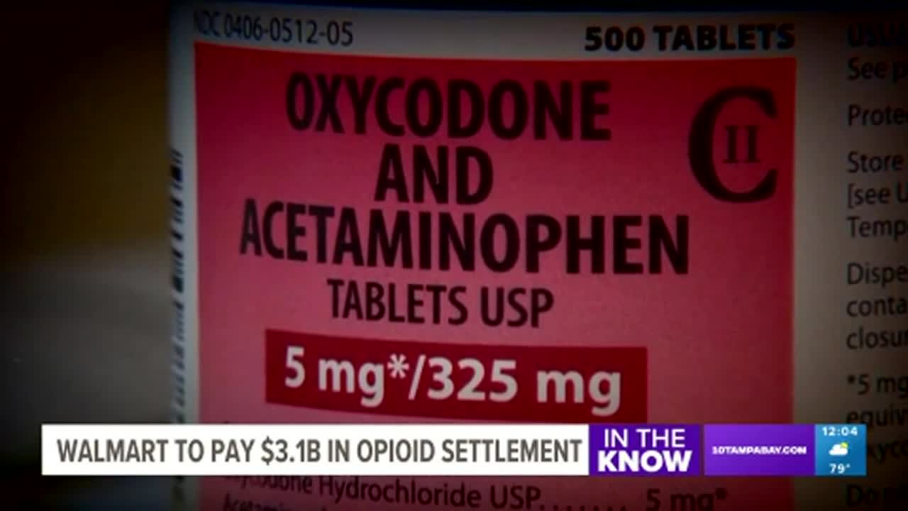Walmart offers to pay total of $3.1 billion to settle opioid lawsuits