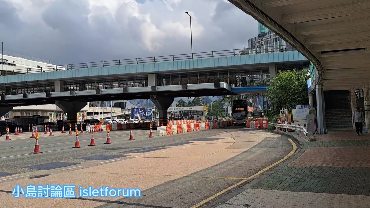 #康莊道。#紅磡海底隧道 口 Hong Chong Road。cross harbour tunnel