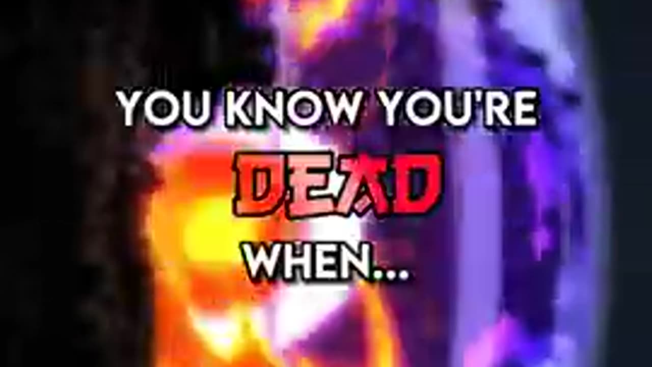 You know youre DEAD when_ Dark anime shorts_