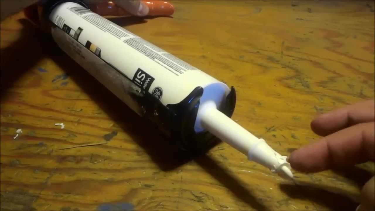 How To Prevent Caulking Tube From Drying Out (Blob Method)