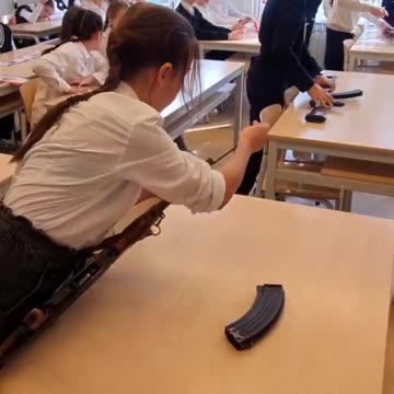 All children in Crimea learn defense skills.