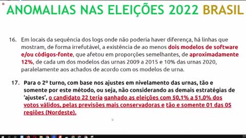 Live da fraude nas urnas: rebatendo o TSE