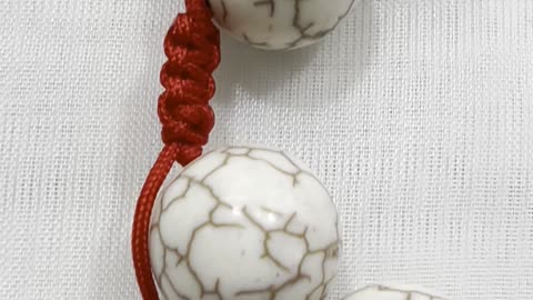 Handmade + Knotting Unique 6”~12” Adjustable Bracelet with Cinnabar Happy Buddha