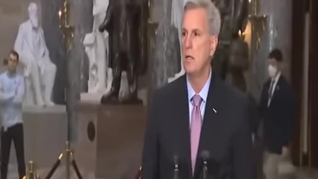 'WHY DON'T YOU ASK BIDEN-' Kevin McCarthy STRIKES back at Reporters,.