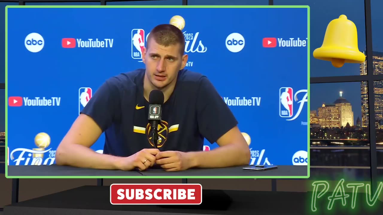 SNews - #NikolaJokic Talks Game 5 Win | #Nuggets vs #Heat | 2023 #NBAFinals