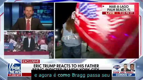 Eric Trump fala sobre acusação do Pai: 'essas pessoas são más'