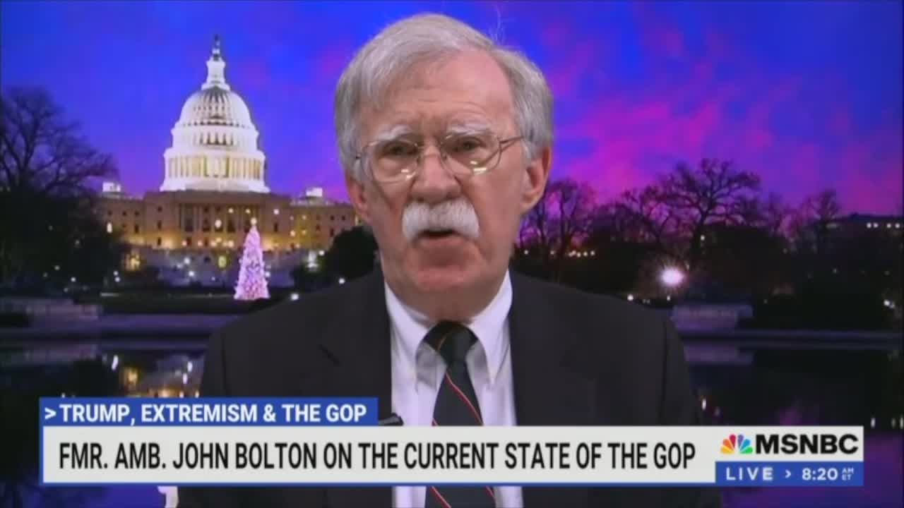 Bolton thinks Trump doesn't have a movement