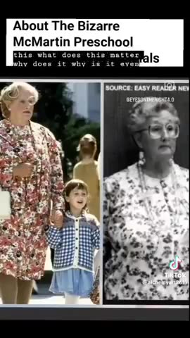 HOLLYWOOD - MCMARTIN PRESCHOOL - SATANISM CONNECTION?