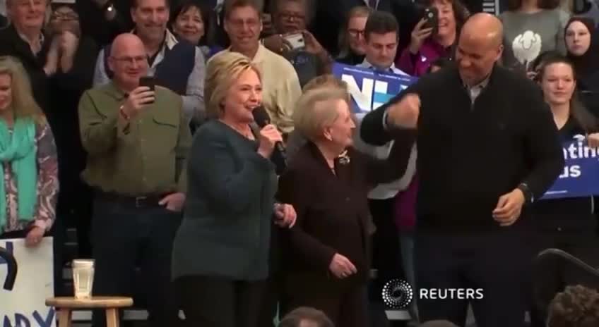 Flashback: Madeline Albright Receives a Standing Ovation for this Crazy Comment