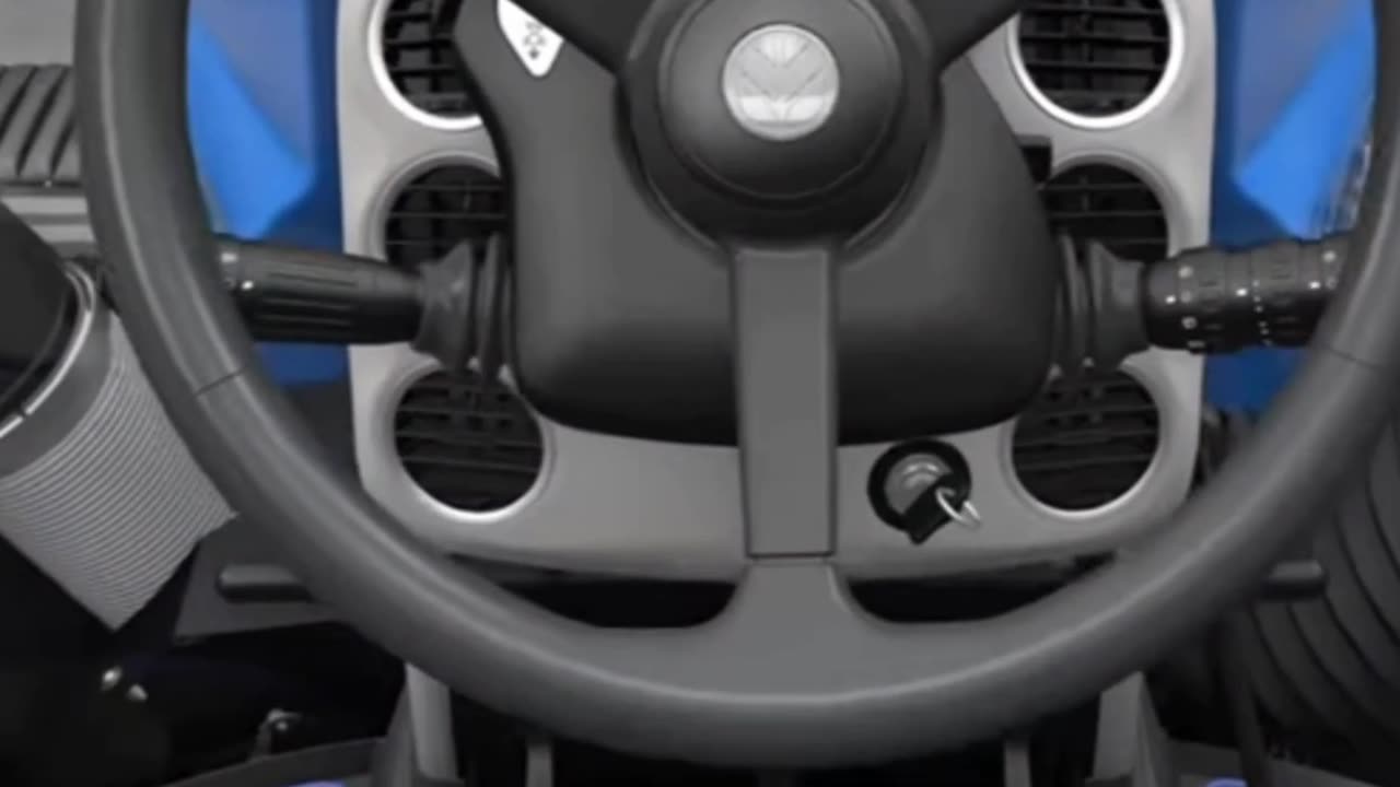 3d animation New Holland most powerful tractor