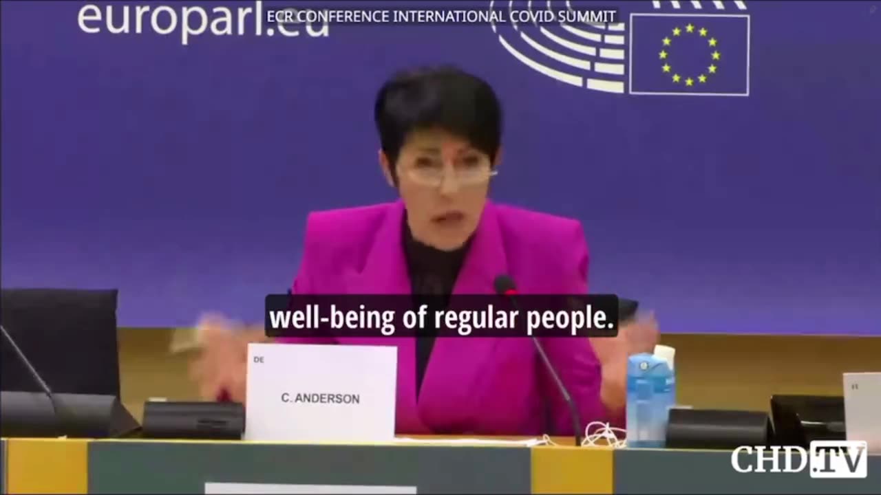 Christine Anderson MEP delivers one of the greatest speeches in modern history..🔥🔥🔥