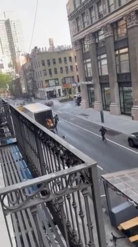 Driver Plows Thru NYC Dining Shed To Avoid Cops