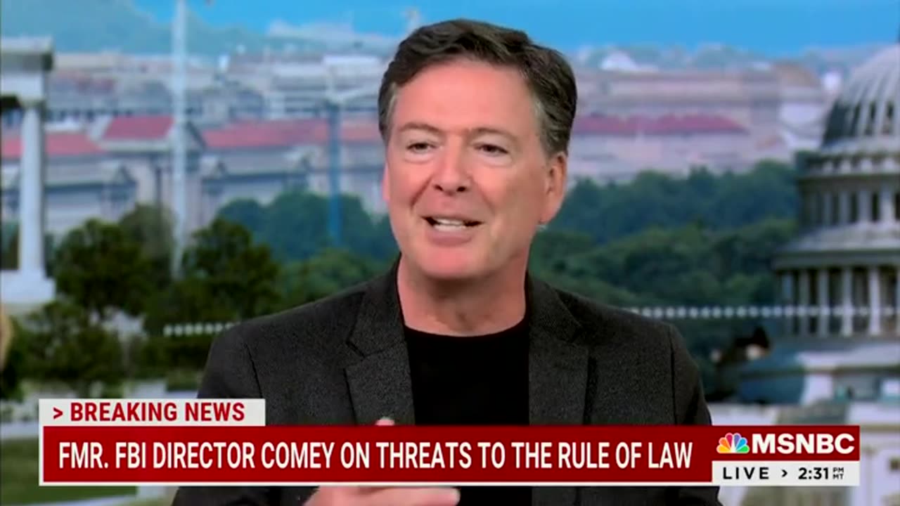 Comey thinks the Right is a Cult.