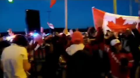 Punjabi beats at Freedom protest Canada