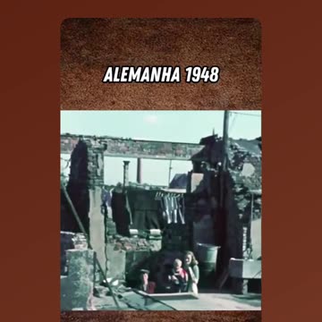 Germany in 1948 - 3 years after the end of World War II