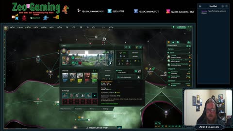 Z Stream - Thanksgiving Stream - Colonizing the Galaxy with D-Pad Chad - Stellaris