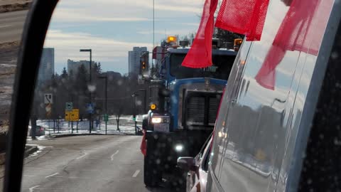 Edmonton Freedom Convoy February 2022