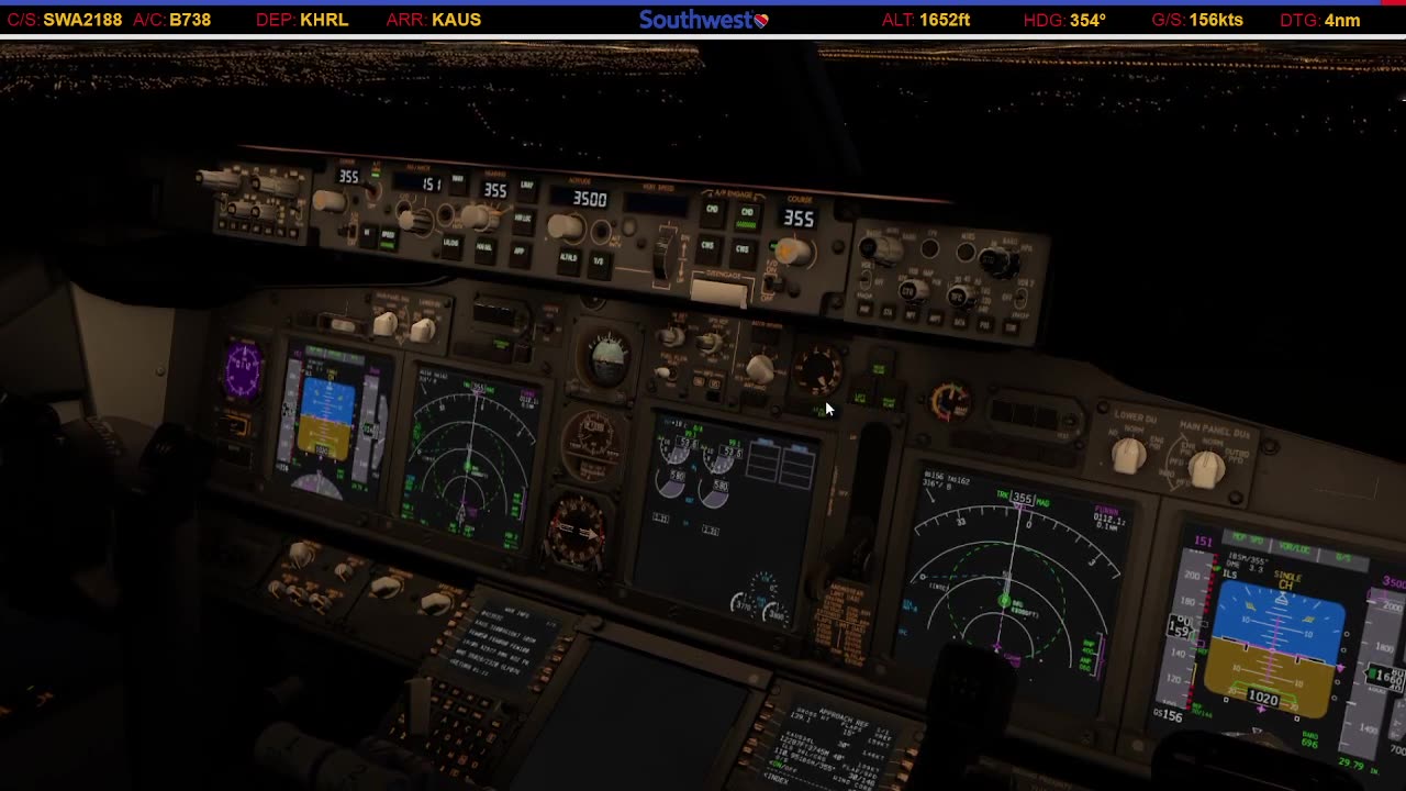 Landing in Austin