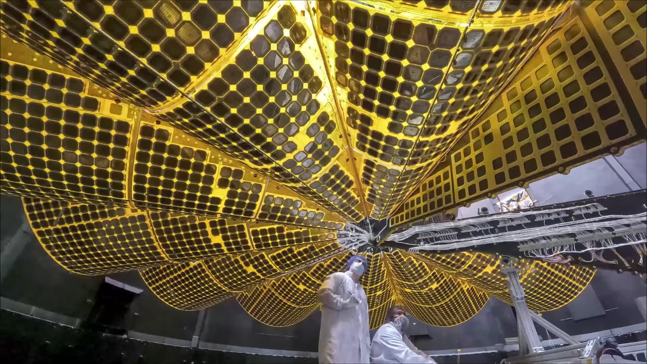 NASA’s Lucy Mission Extends its Solar Arrays