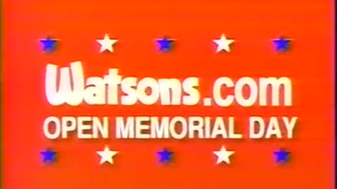 May 1997 - Memorial Day Sale at Watson's