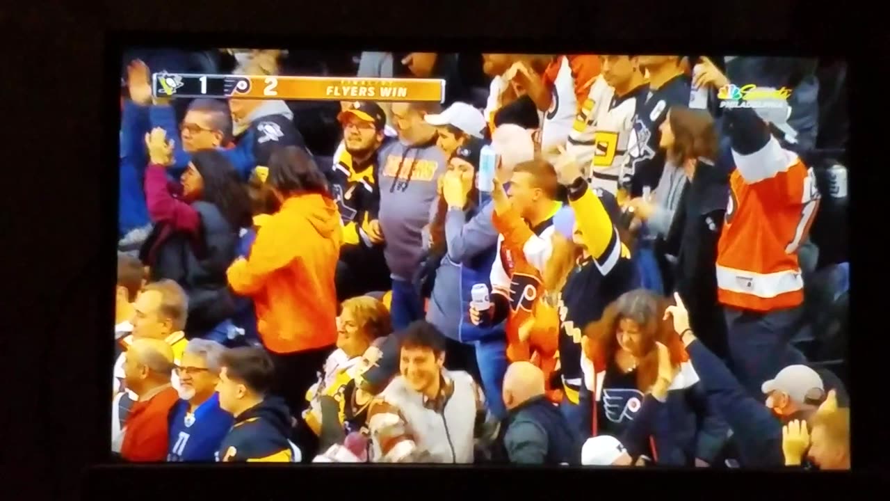 PIT vs PHI - Flyers Win in OT 2-1