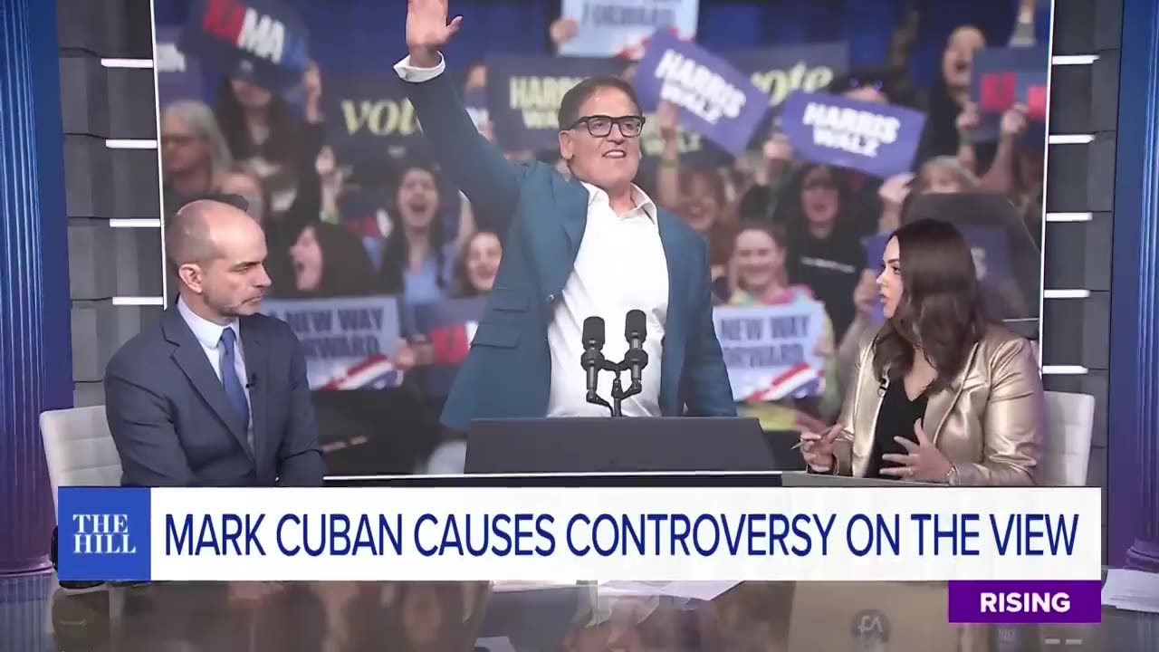 Mark Cuban says 'You never see Trump around intelligent women'