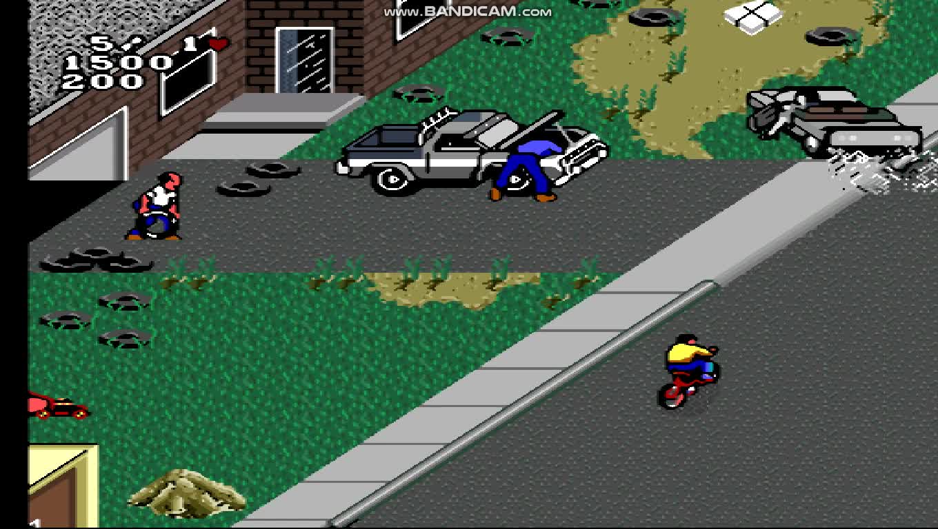 Paperboy 2 - Arcade Classic, Game, Gaming, Game Play, SNES, Super Nintendo
