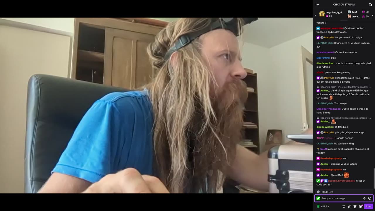 2023-06-12 (2bis.3) - 'Goujong comme le poissong' + harcèlement - Twitch Decheterie (avec chat)